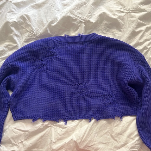 ser.o.ya cropped Devin sweater - violet indigo - Picture 3 of 3